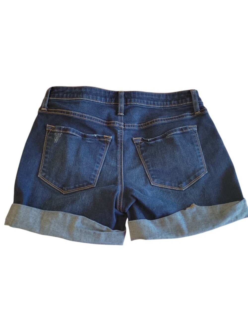Apt. 9 Modern Roll Cuff Jean Shorts Women's Size 4 - Picture 2 of 7